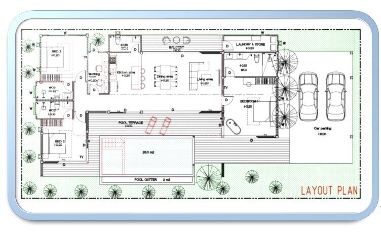 Thailand! Koh Samui, Poolvilla mit 3 Schlafzimmern und gehobenen Ambiente