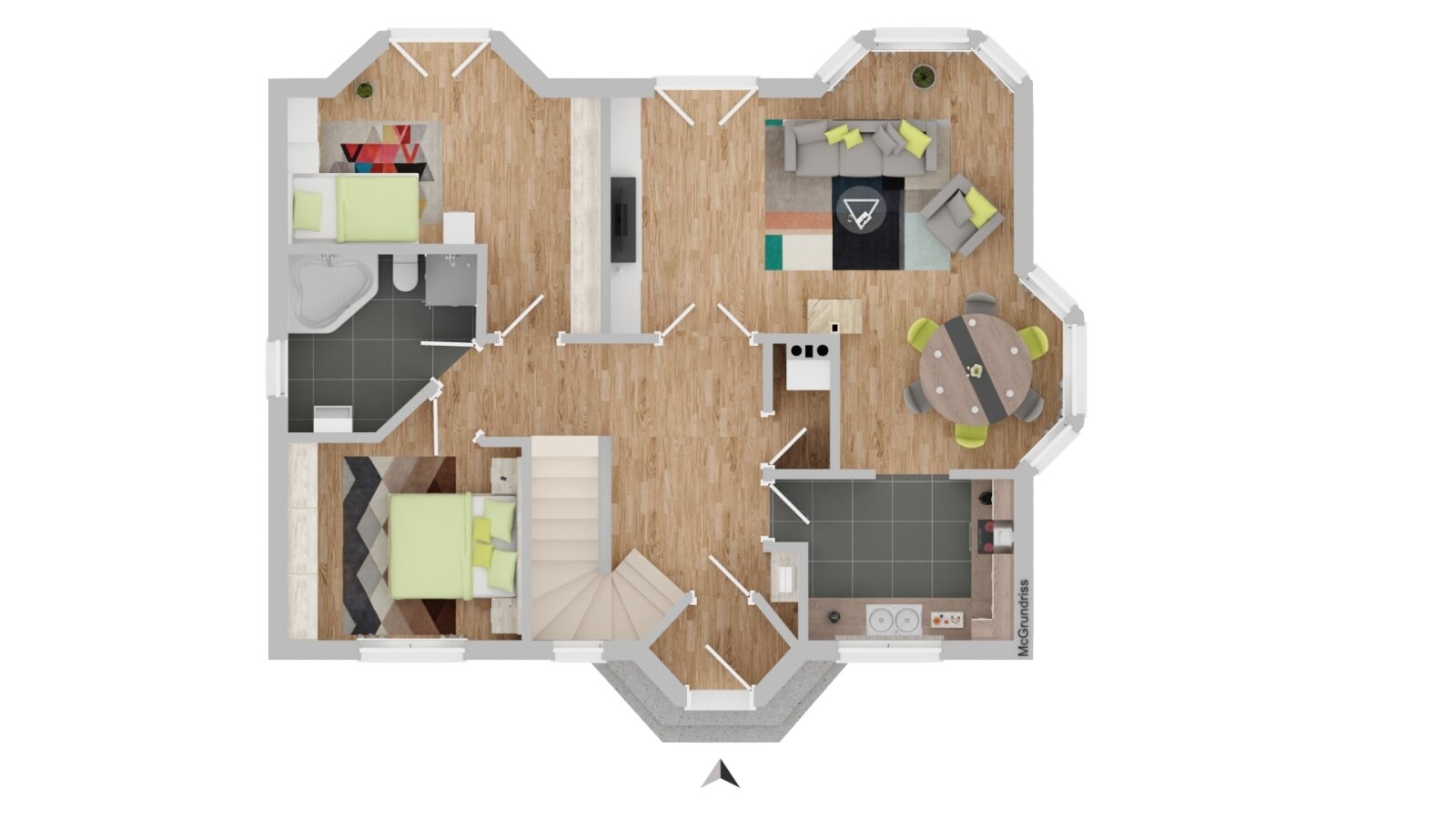 Ein Zuhause voller Lebensfreude: Provisionsfreies Familienhaus mit Pool und modernen Annehmlichkeiten