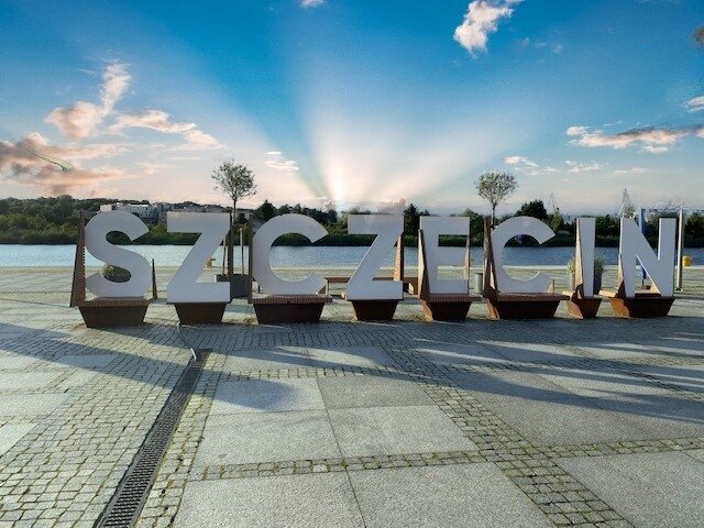 Hotel und Restaurant an touristischem Hotspot in Stettin