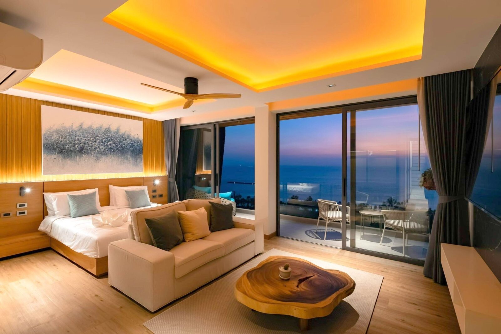 Opulente Residenz auf Koh Samui mit Meerblick und Pool