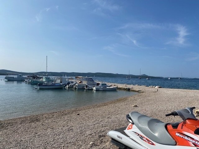 Anmutiges 1-2 Familienhaus in Biograd na Muro mit Pool und Garten