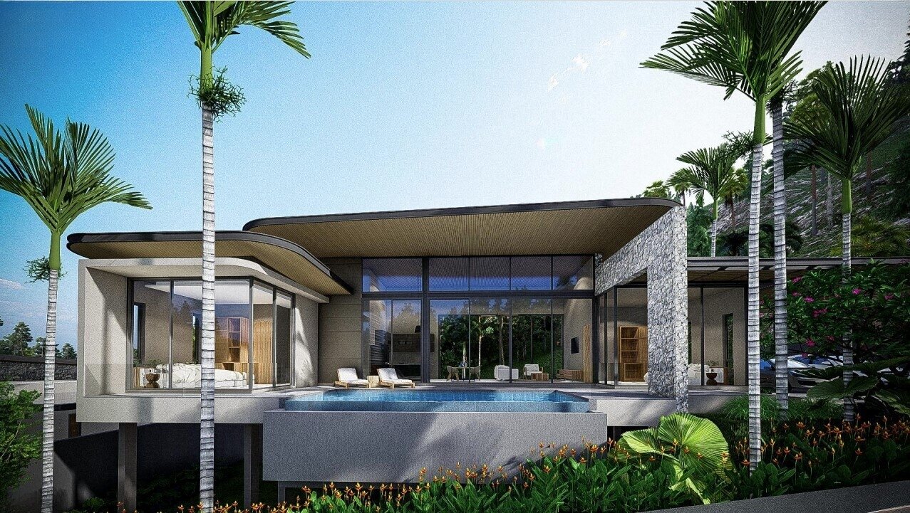 Thailand! Koh Samui, Poolvilla mit 3 Schlafzimmern und gehobenen Ambiente