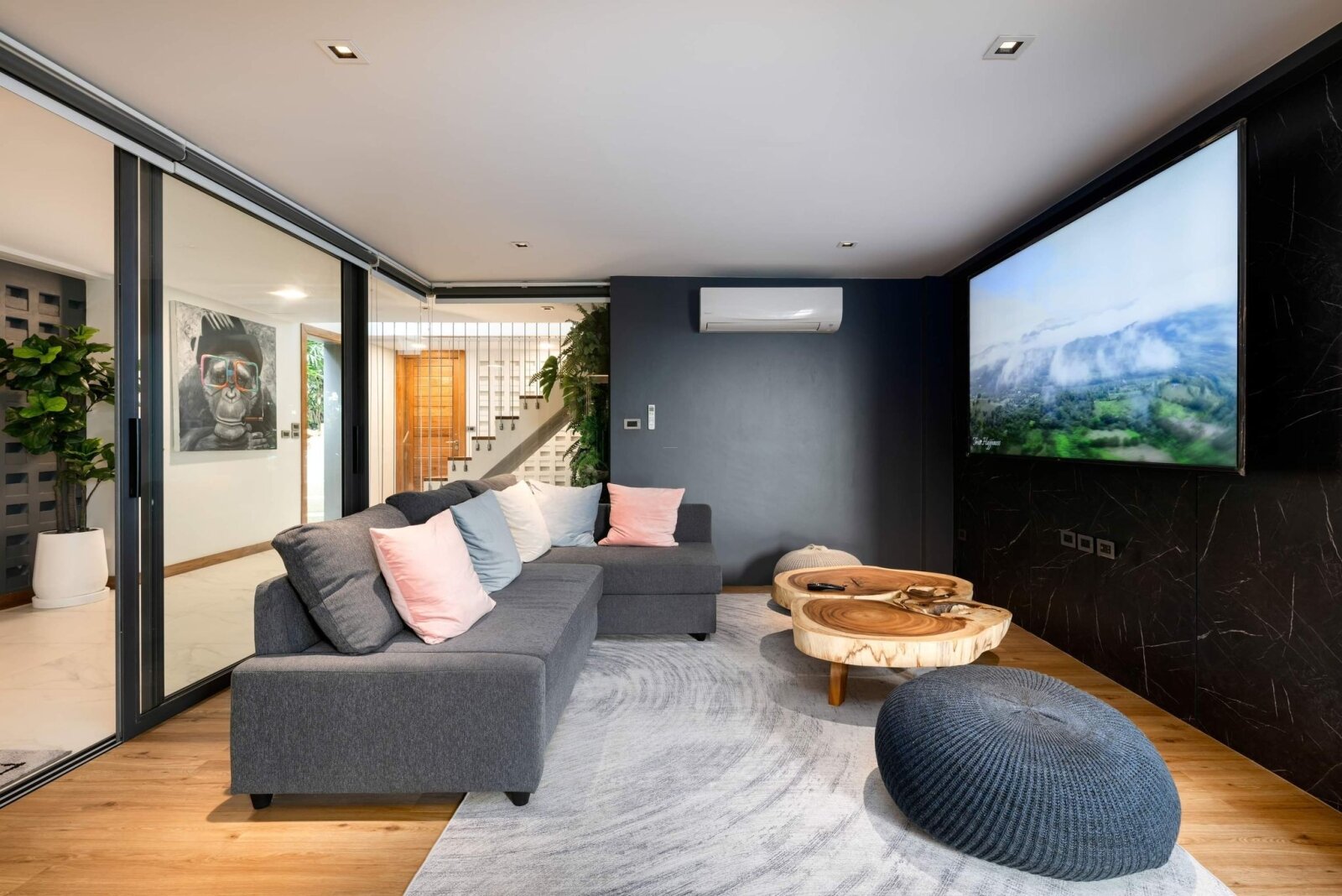 Opulente Residenz auf Koh Samui mit Meerblick und Pool