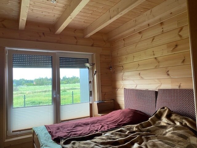 Echtes Blockhaus nur 3 km von der Ostsee entfernt