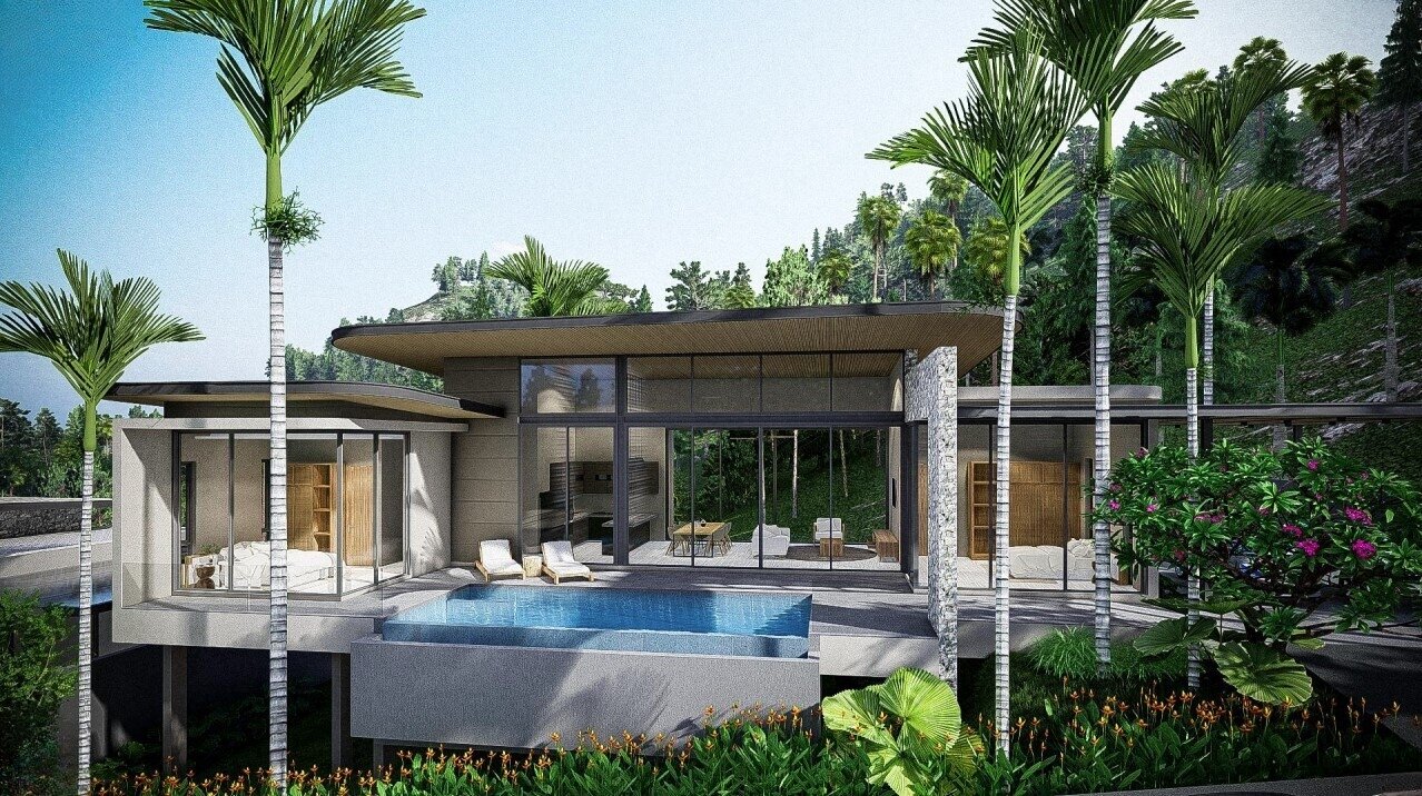 Thailand! Koh Samui, Poolvilla mit 3 Schlafzimmern und gehobenen Ambiente