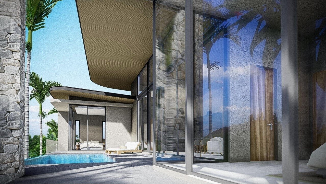 Thailand! Koh Samui, Poolvilla mit 3 Schlafzimmern und gehobenen Ambiente