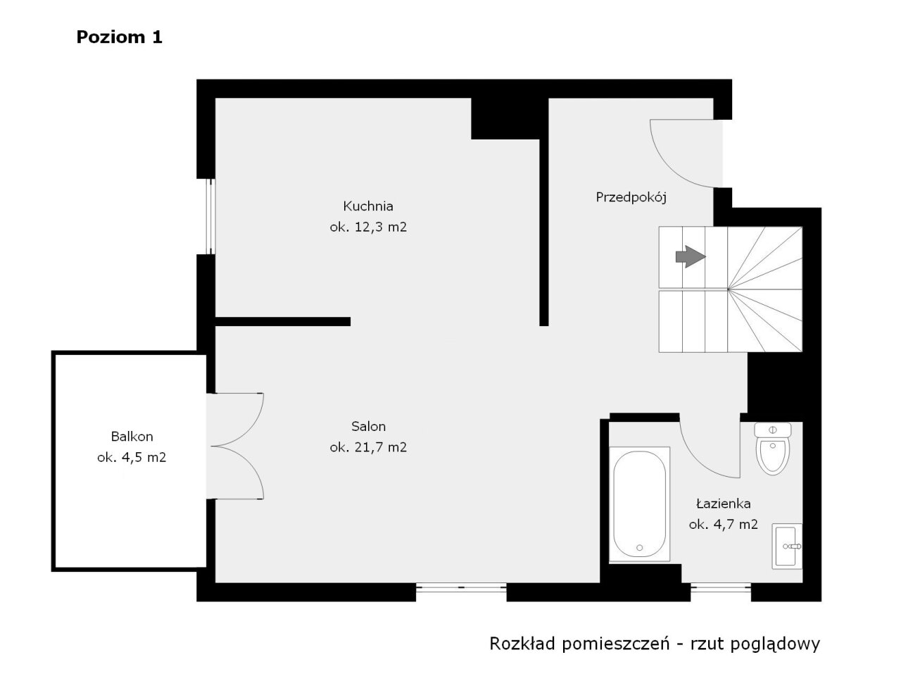 Polen! Stilvolle Maisonettewohnung in Breslau