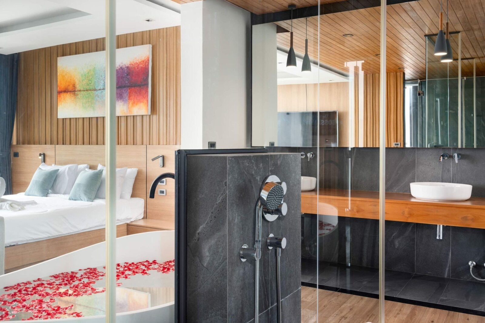 Opulente Residenz auf Koh Samui mit Meerblick und Pool