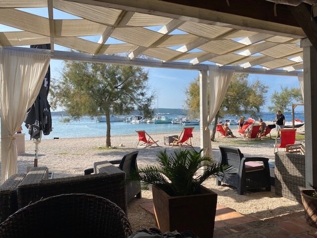 Anmutiges 1-2 Familienhaus in Biograd na Muro mit Pool und Garten