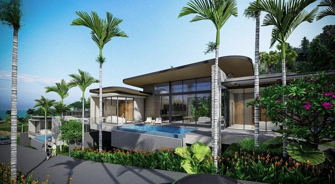 Thailand! Koh Samui, Poolvilla mit 3 Schlafzimmern und gehobenen Ambiente