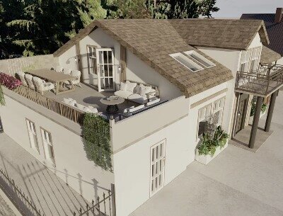 Küstenzauber: Stilvolles 43 m² Apartment mit Balkon und Parkplatz in Rewal