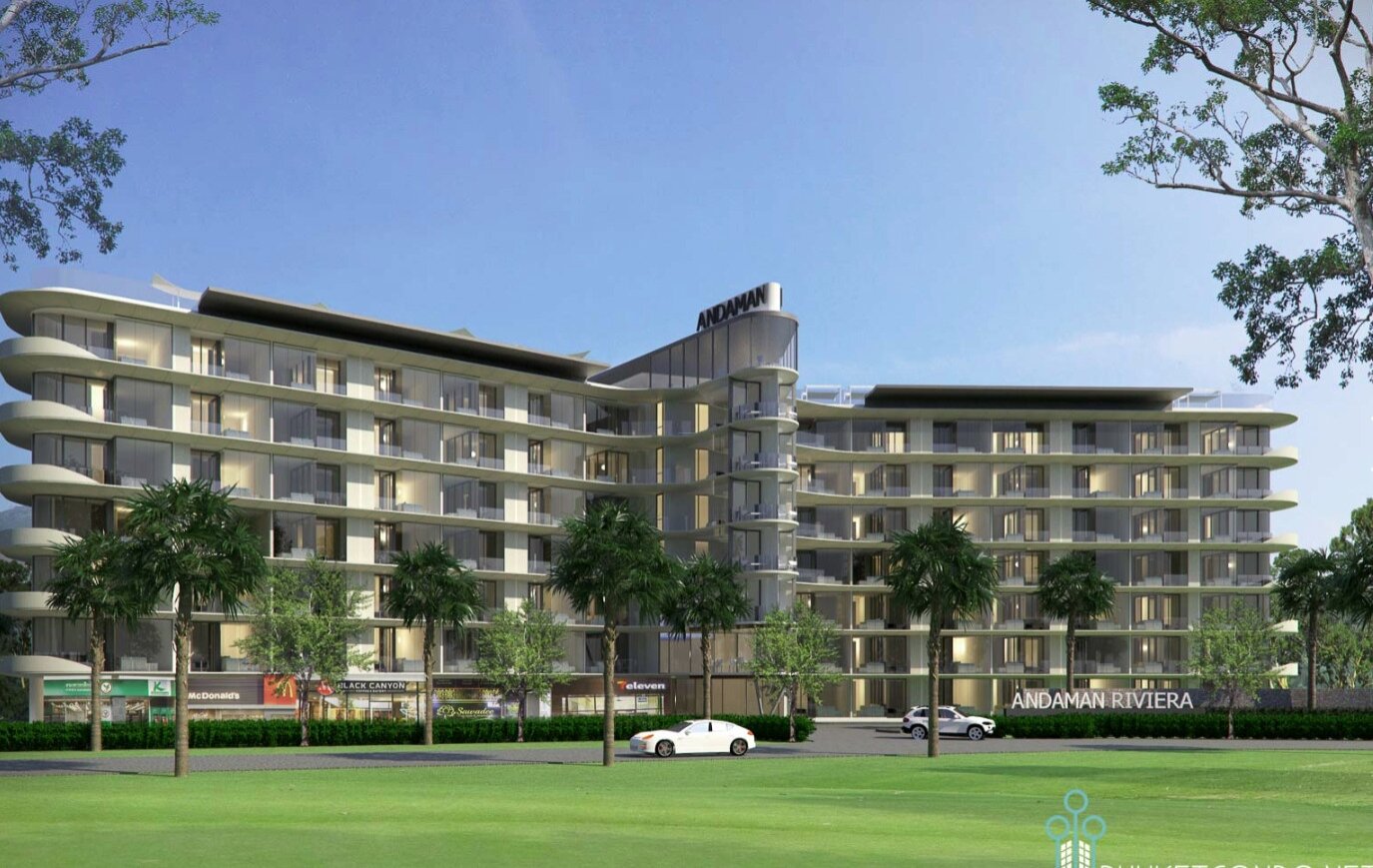 Ambitioniertes Apartment in der Hotelanlage einer Schönheitsklinik