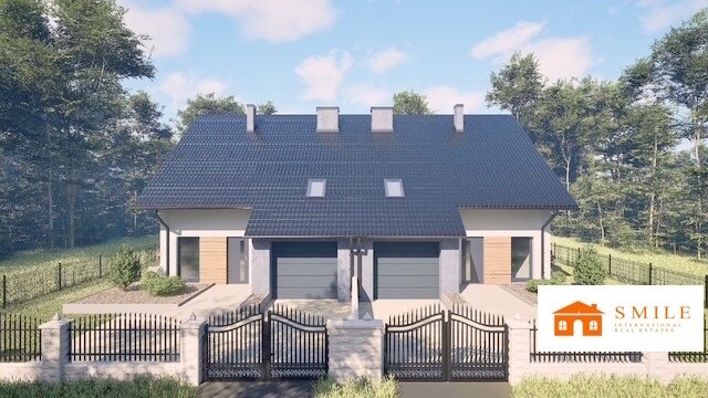 Neubau Doppelhaushälfte mit Garage und deutschen Nachbarn in See Nähe