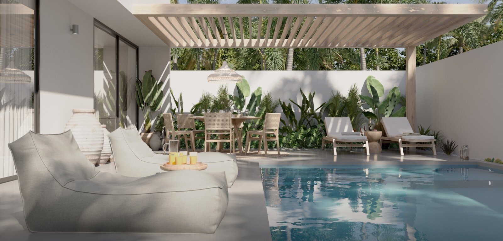 Neubau Luxusvilla auf Phuket mit AirCondition und Pool
