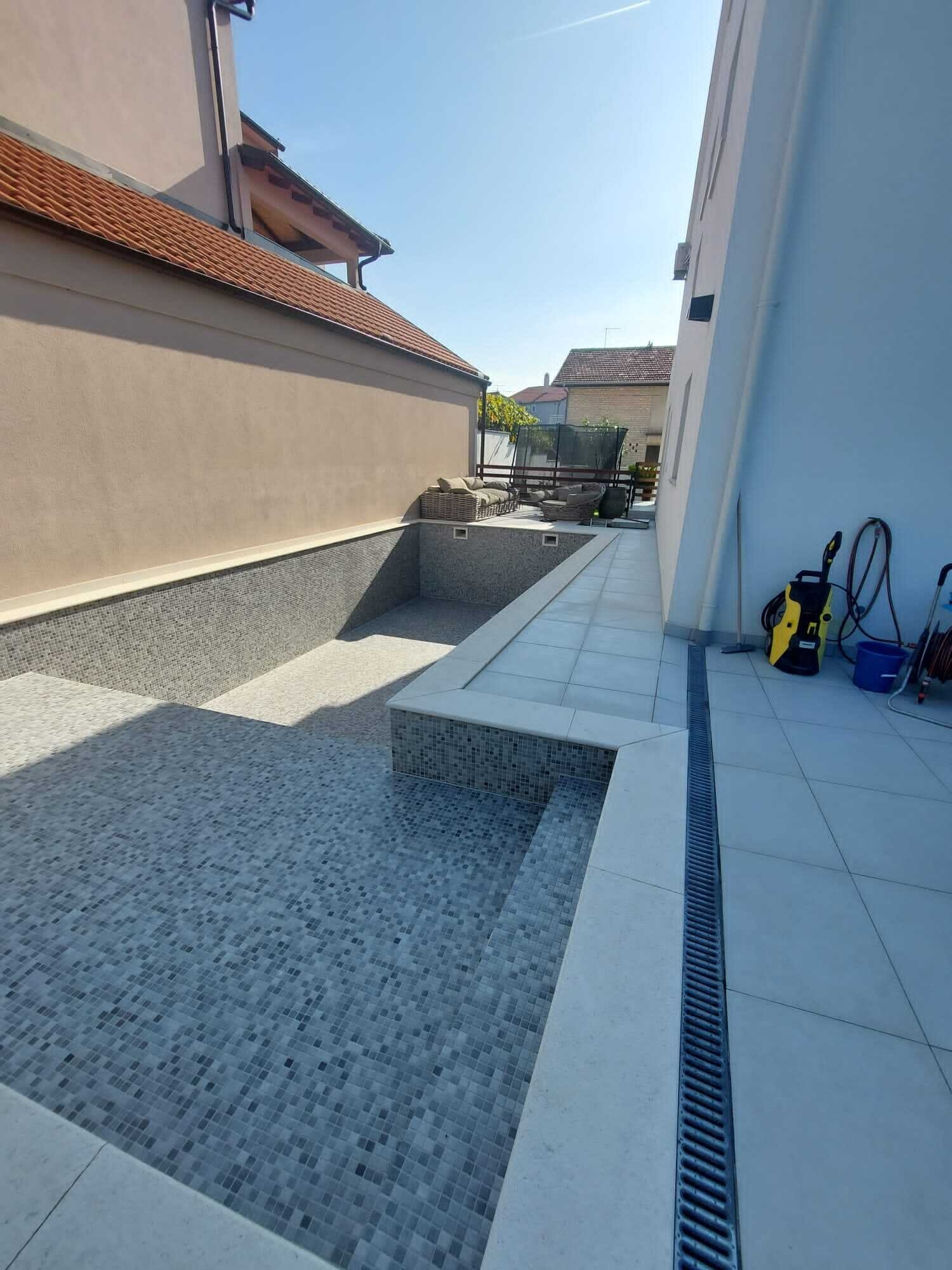 Anmutiges 1-2 Familienhaus in Biograd na Muro mit Pool und Garten