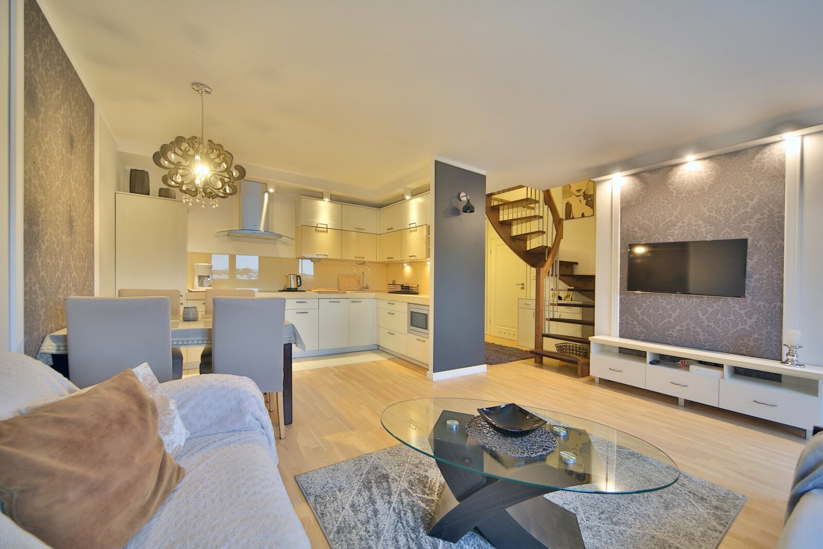 Sonnige Maisonette Wohnung in Swinemünde