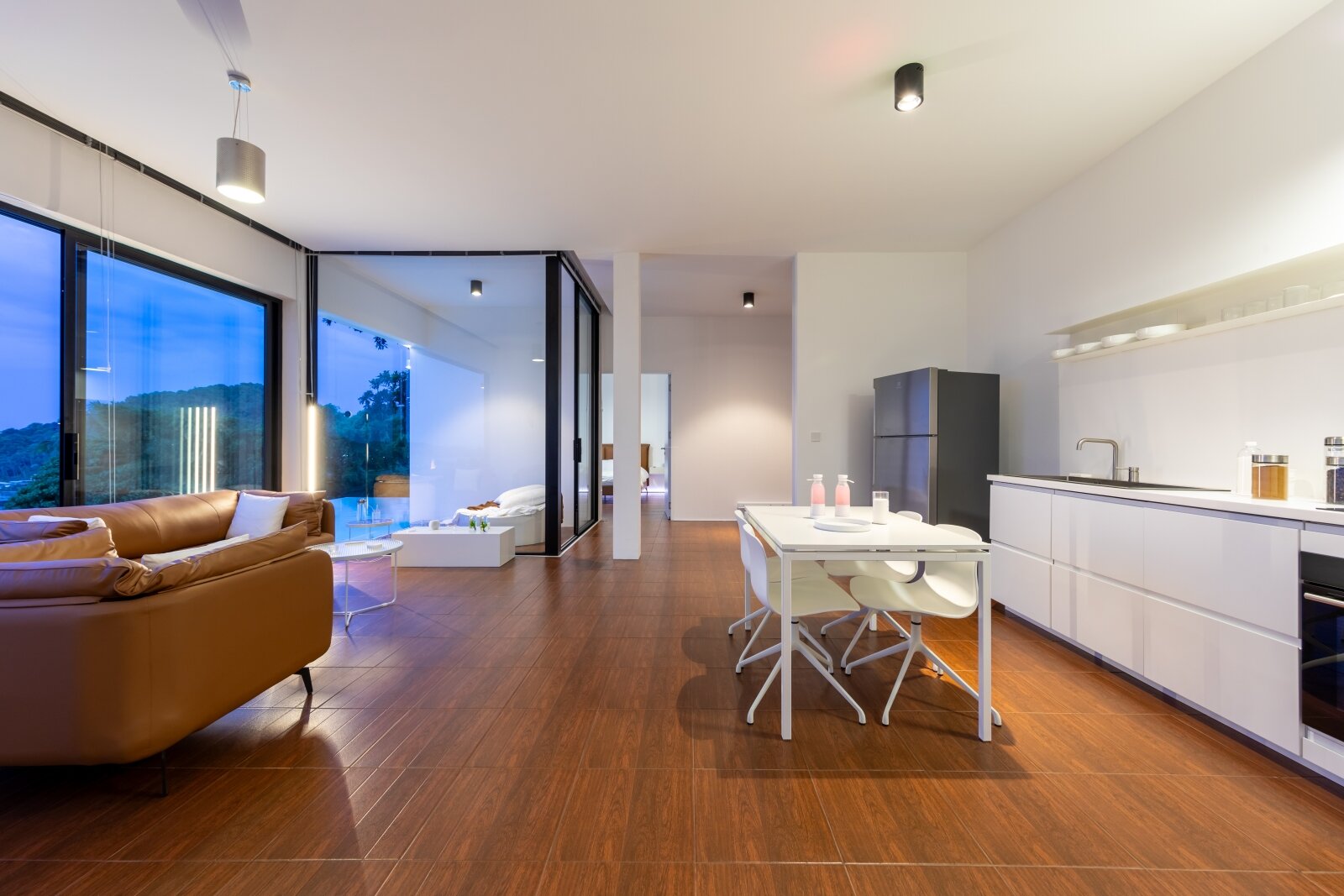 Thailand! Koh Samui! Erstbezug! Sehr anspruchsvolle, energieautarke 195 m² Villa mit 180° Meerblick