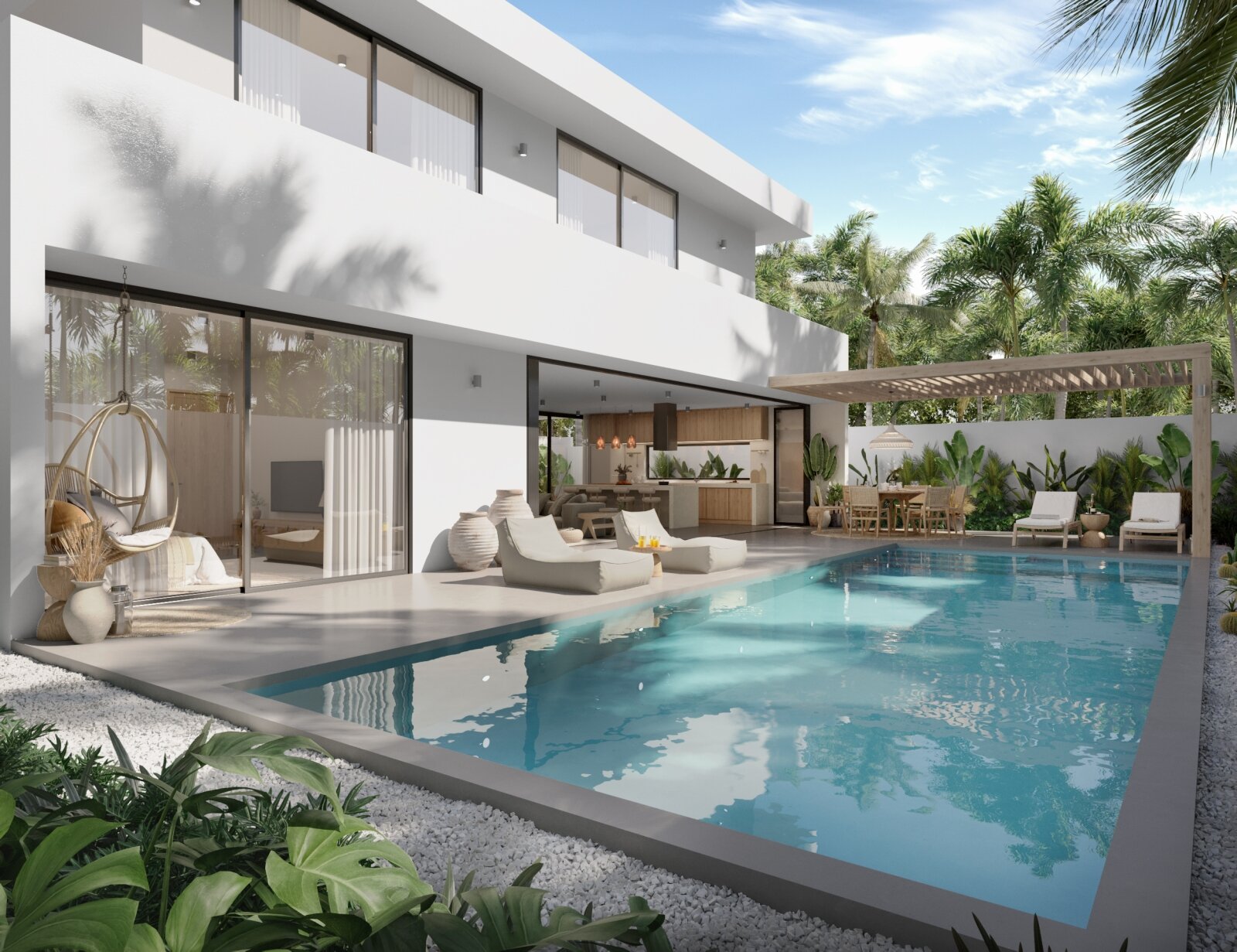 Neubau Luxusvilla auf Phuket mit AirCondition und Pool