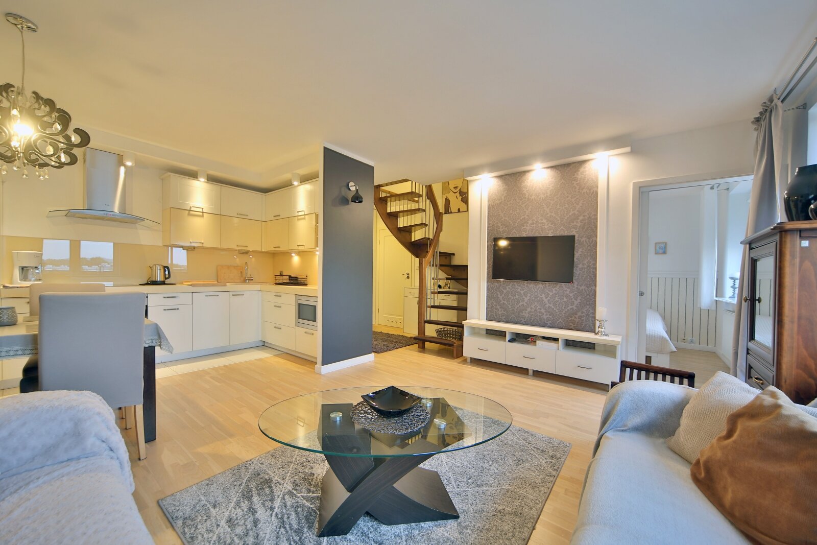 Sonnige Maisonette Wohnung in Swinemünde