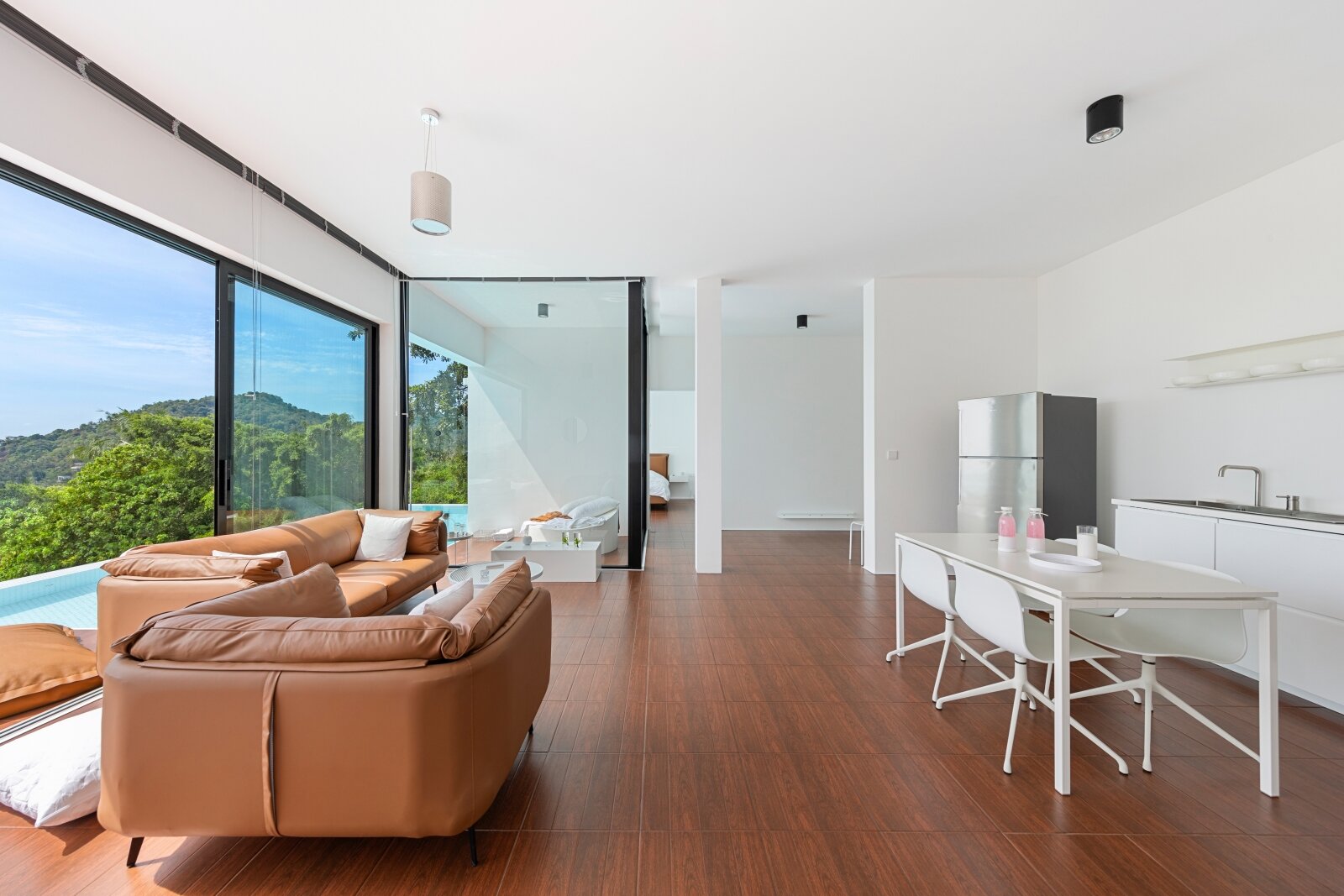 Thailand! Koh Samui! Erstbezug! Sehr anspruchsvolle, energieautarke 195 m² Villa mit 180° Meerblick