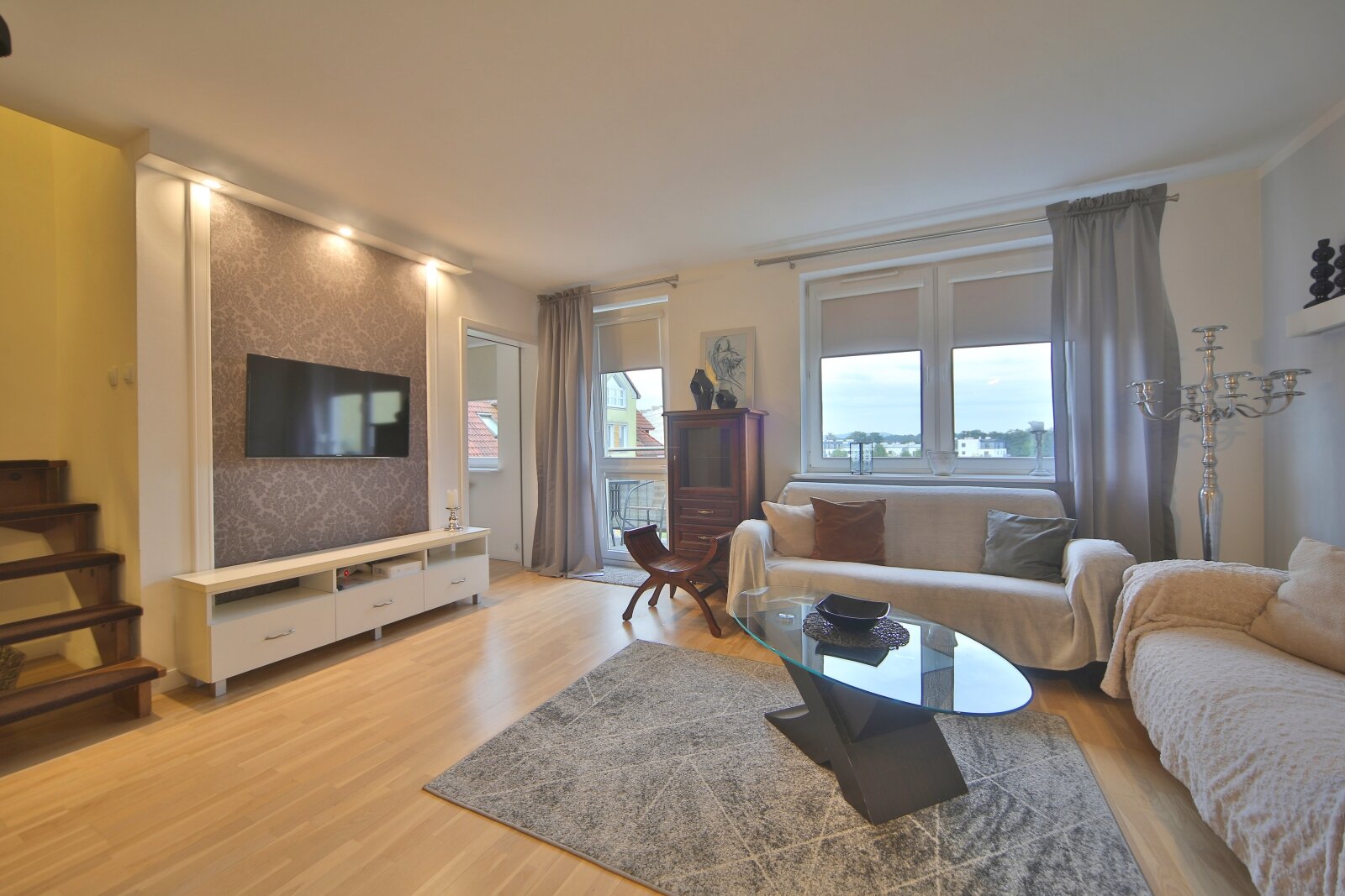 Sonnige Maisonette Wohnung in Swinemünde