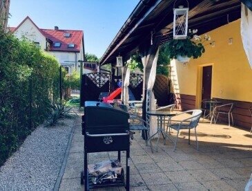 Attraktives Pensionat, nur 2 Fußminuten vom Ostsee-Strand