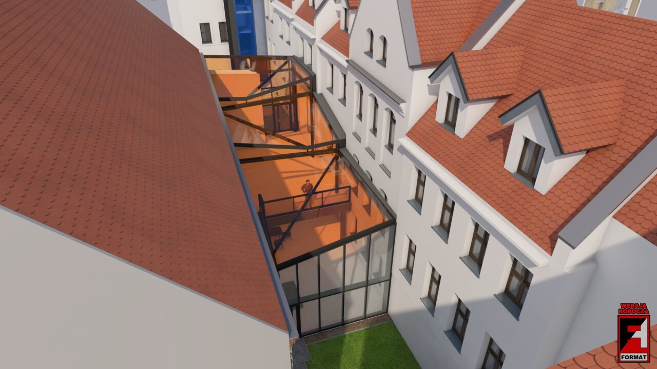 Hotel und Restaurant an touristischem Hotspot in Stettin