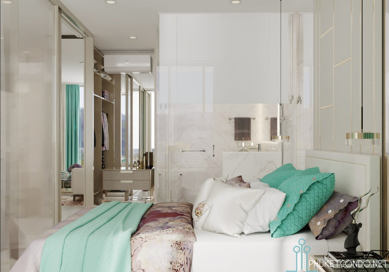 Ambitioniertes Apartment in der Hotelanlage einer Schönheitsklinik