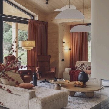 Massiver Öko- Bungalow aus Mondholz an der Mysliborzer Seenplatte