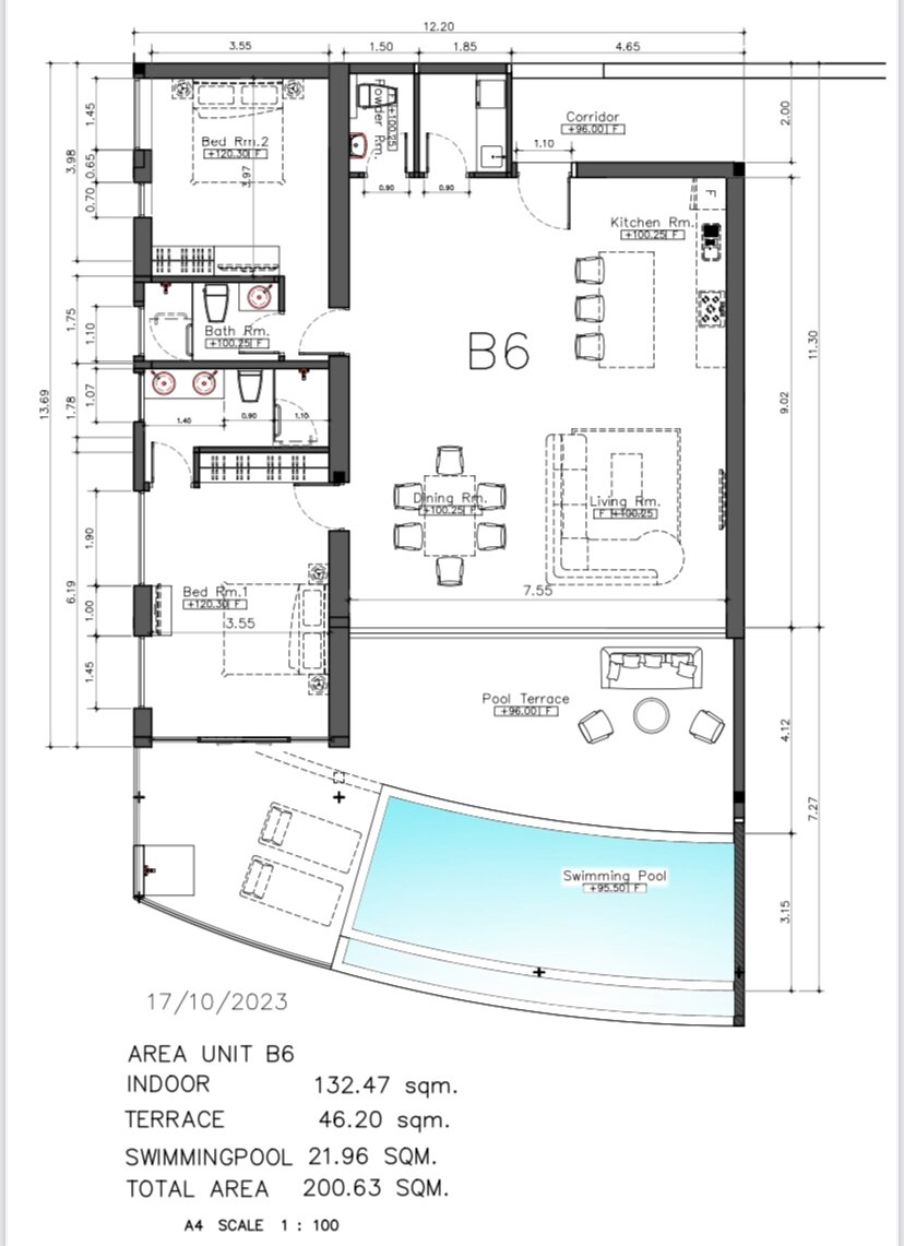 Thailand! Phuket, exklusives Apartment mit Pool und Sea View, möbliert