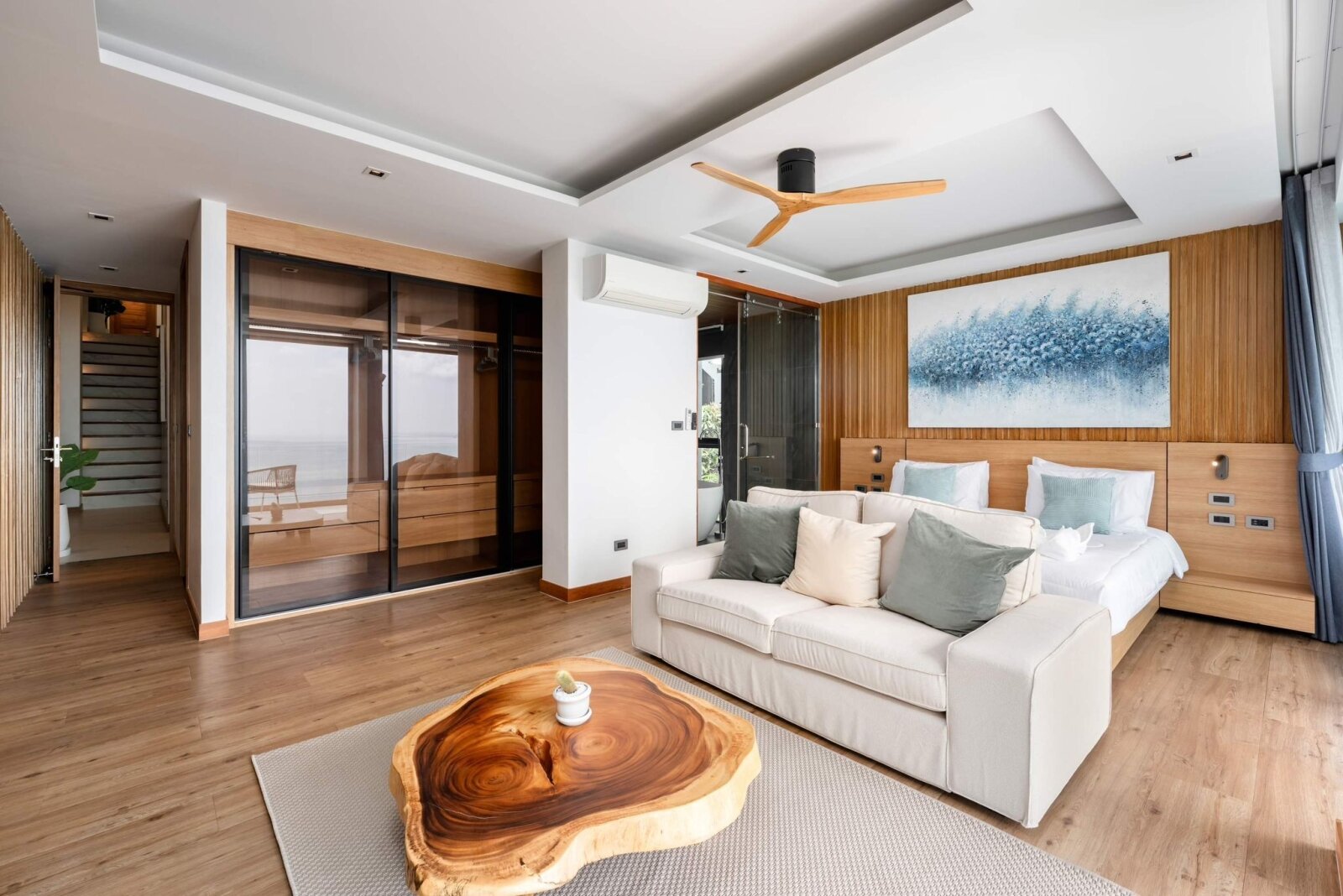 Opulente Residenz auf Koh Samui mit Meerblick und Pool